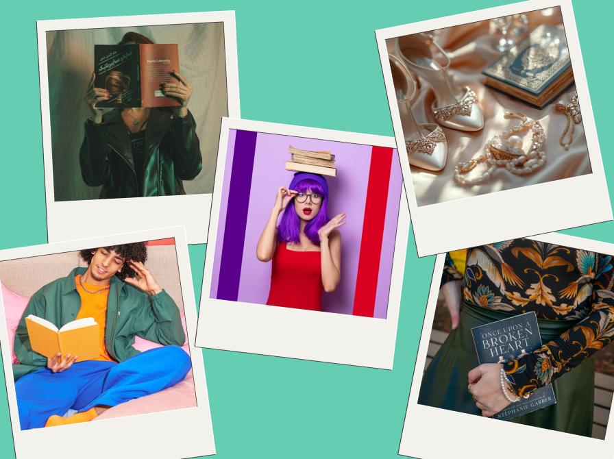 Billeder af bøger i forbindelse med forskellige stilarter